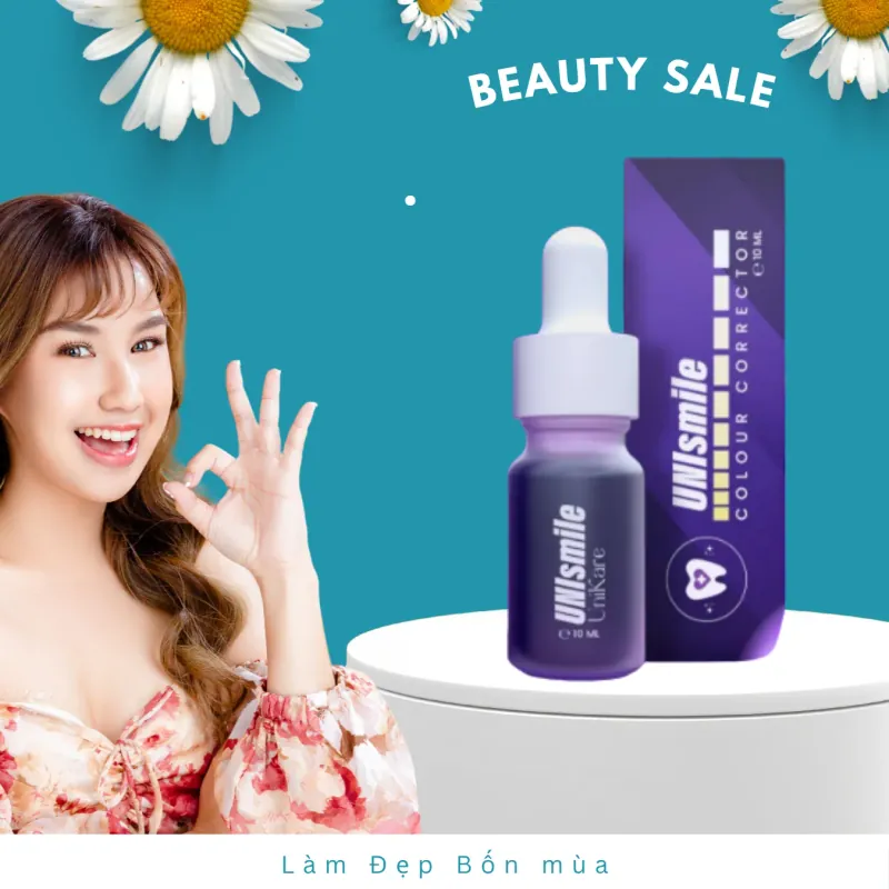 Serum Trắng Răng Unismile Hỗ Trợ Vết Ố Vàng Răng, Làm Sạch Mảng Bám 10ml 572858