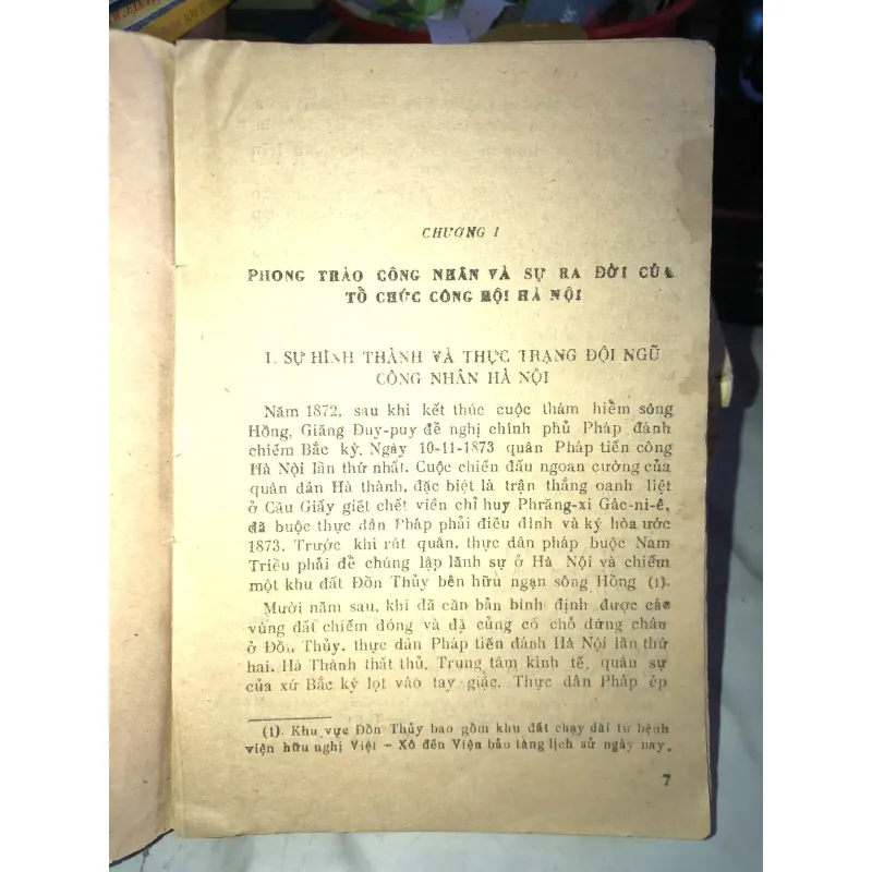Lịch sử phong trào công nhân và tổ chức công đoàn Hà Nội (Sơ thảo) 1001166