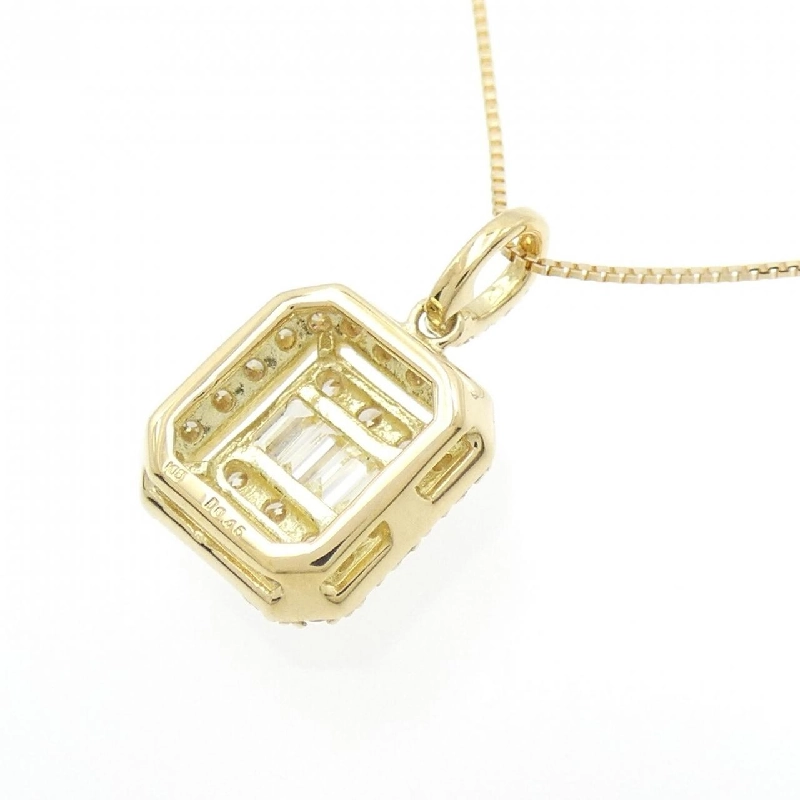 K18YG Dây chuyền kim cương 0.45CT - Hàng hiệu Chính hãng 867547