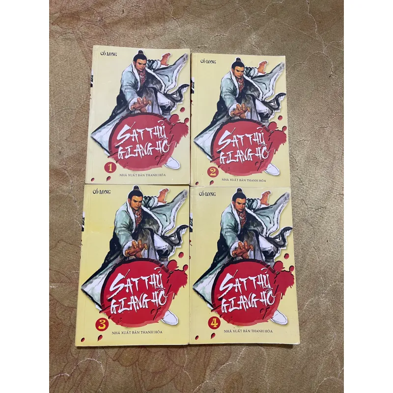 SÁT THỦ GIANG HỒ trọn bộ 4 cuốn- CỔ LONG 724209