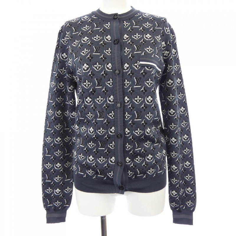Áo cardigan LOUIS VUITTON Monogram Shadow Jacquard FJKC20TVP - Hàng hiệu Chính hãng 775546