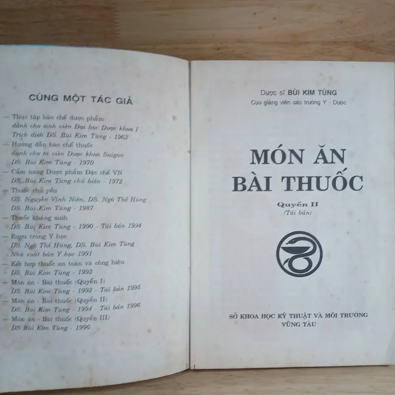 Món Ăn Bài Thuốc (Quyển 2) - Dược Sĩ Bùi Kim Tùng 656685
