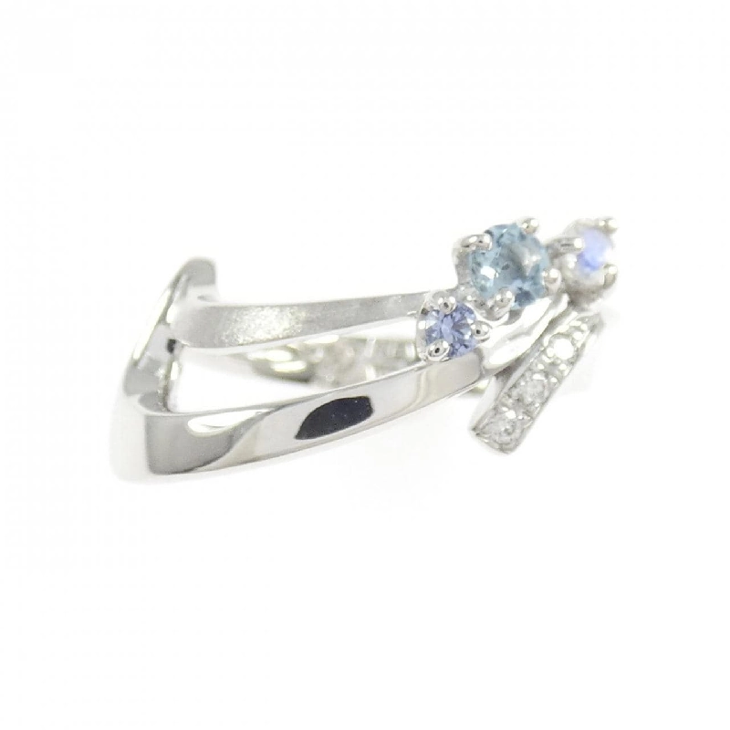 Nhẫn đá màu K18WG - Hàng hiệu Authentic 849839