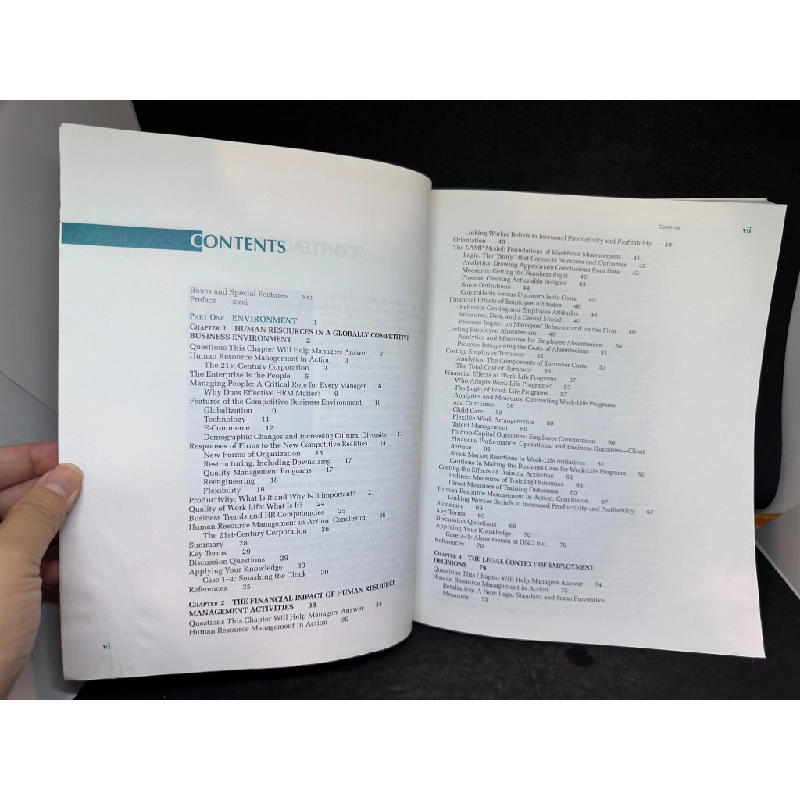 Managing Human Resources - Productivity Quality Of Work Life, Profits, 8Th Edition, Cascio, Mới 80% (Ố Nhẹ, Trang đầu có ghi chữ) SBM0609 271428