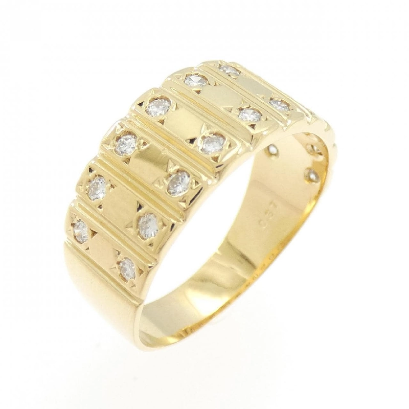 Nhẫn kim cương K18YG 0.37CT - Hàng hiệu Authentic 847297