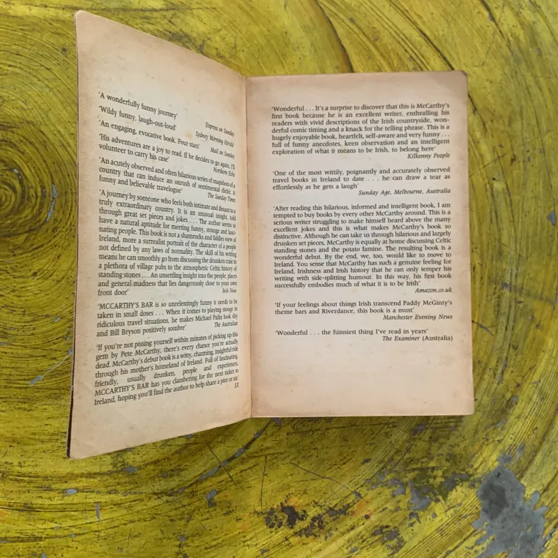 A JOURNEY OF DISCOVERY IN IRELAND - PETE McCATHY 1022740