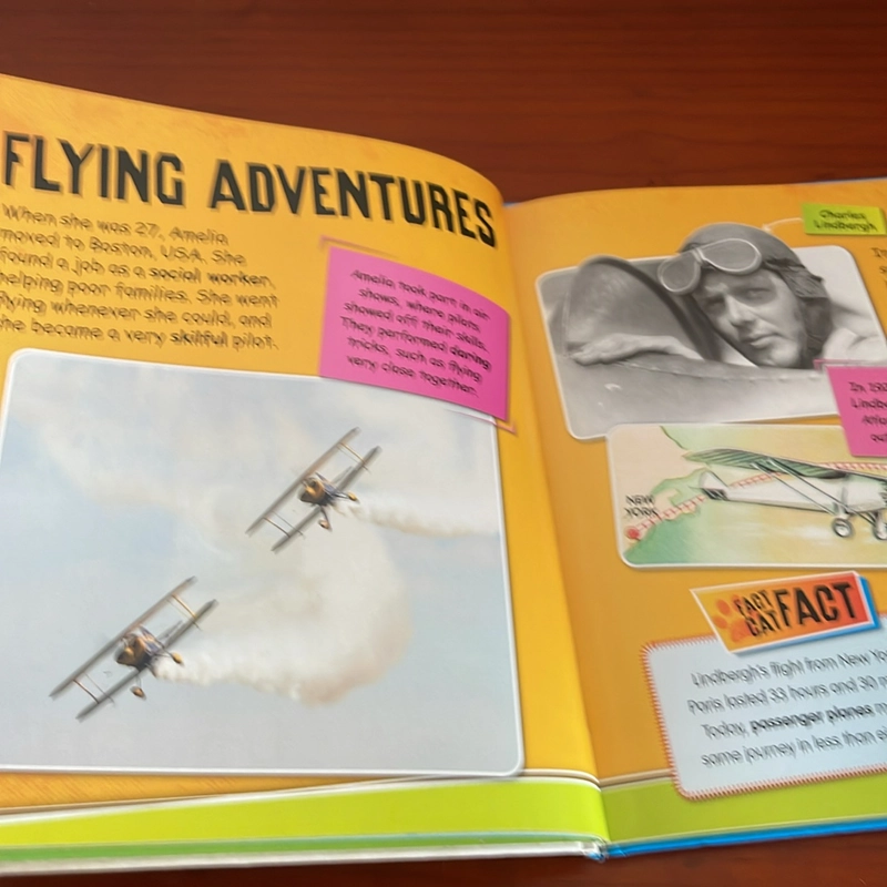 PICTURE BOOK Amelia Earhart Transatlantic pilot 536723