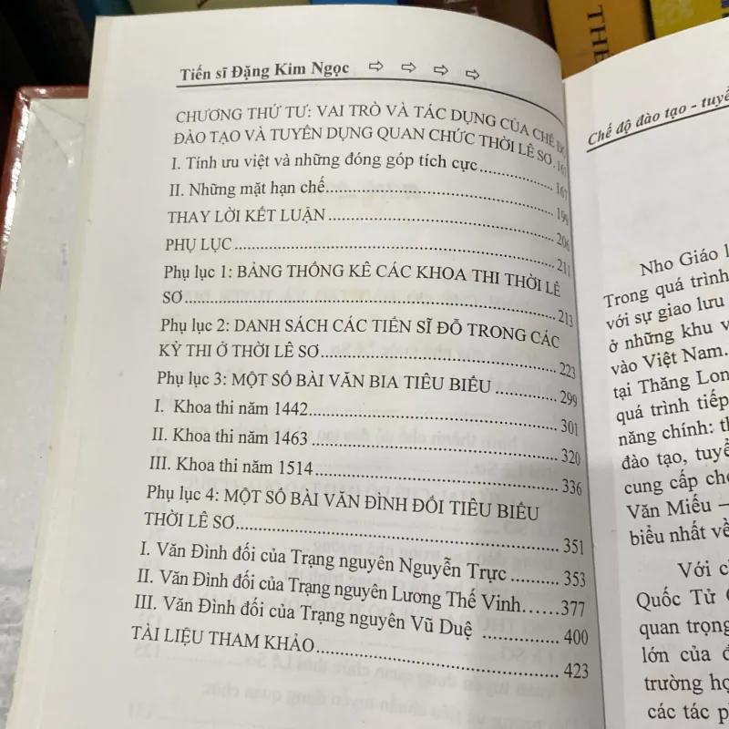 CHẾ ĐỘ ĐÀO TẠO VÀ TUYỂN DỤNG QUAN CHỨC THỜI LÊ SƠ (1428-1527), Bản bìa cứng 966427