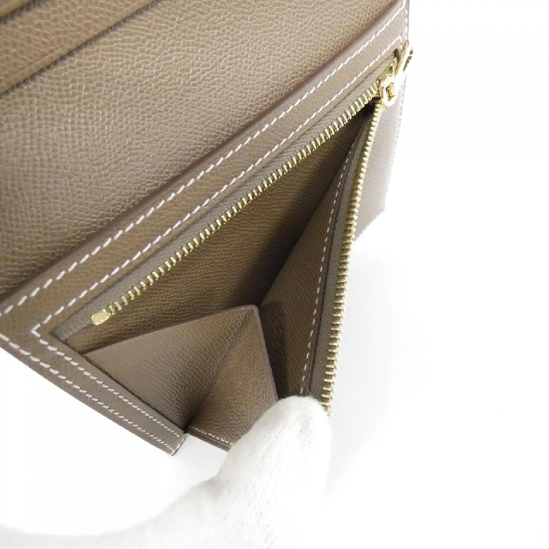 【Sản phẩm chưa sử dụng】Ví Hermès Béa Compact 084817CC 622355