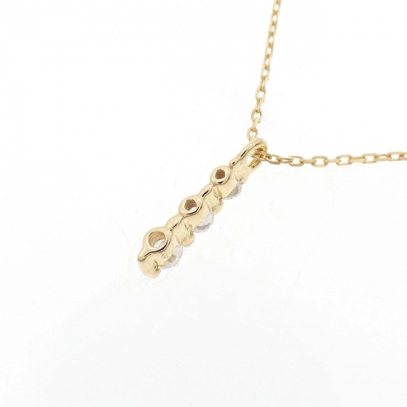 Dây chuyền kim cương K18YG 0.06CT - Hàng hiệu Chính hãng 858897