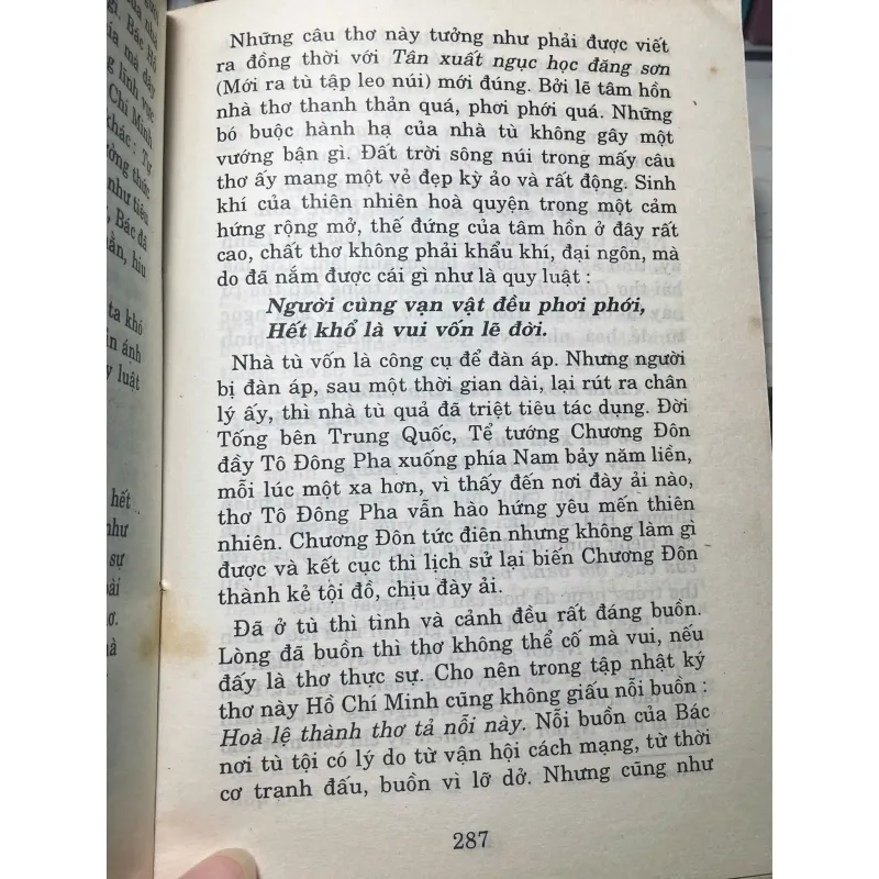 SÁCH NHẬT KÝ TRONG TÙ VÀ NHỮNG LỜI BÌNH 783252