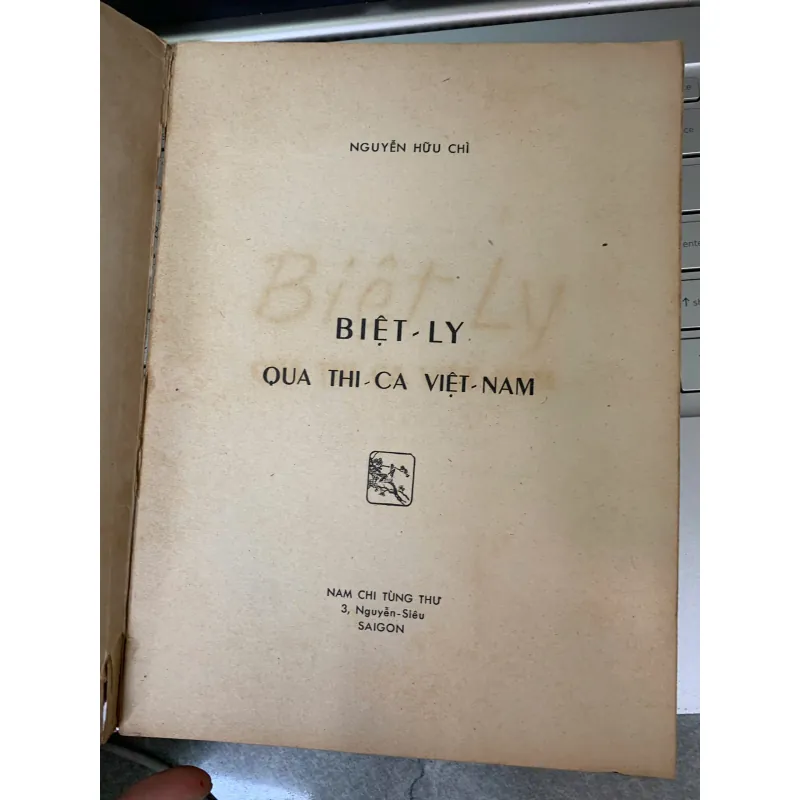BIỆT LY QUA THI CA VIỆT NAM - NGUYỄN HỮU CHÌ 934196