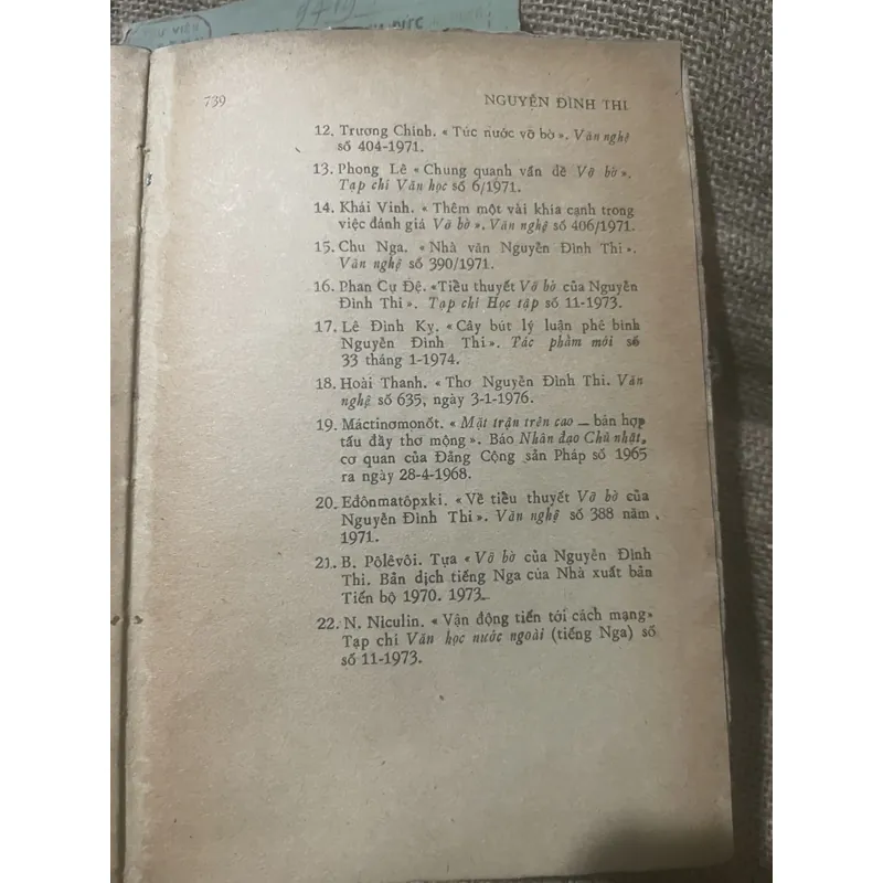 NHÀ VĂN  VIỆT NAM 1945- 1975 - Phan Cư Đệ, Hà Minh Đức - 1200 trang  730492