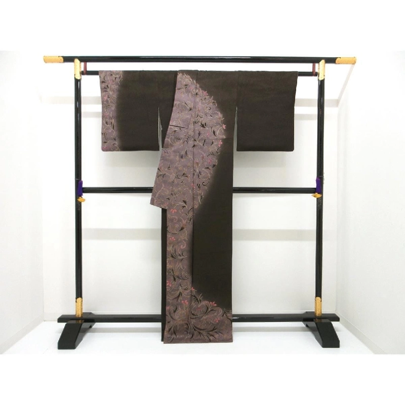 Áo kimono thăm viếng màu Tím Hoàng Đế - Hàng hiệu Authentic 883539