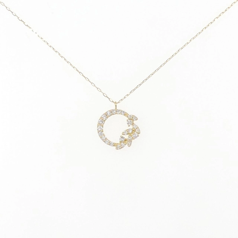 Dây chuyền kim cương K18YG 0.15CT - Hàng hiệu Chính hãng 868532