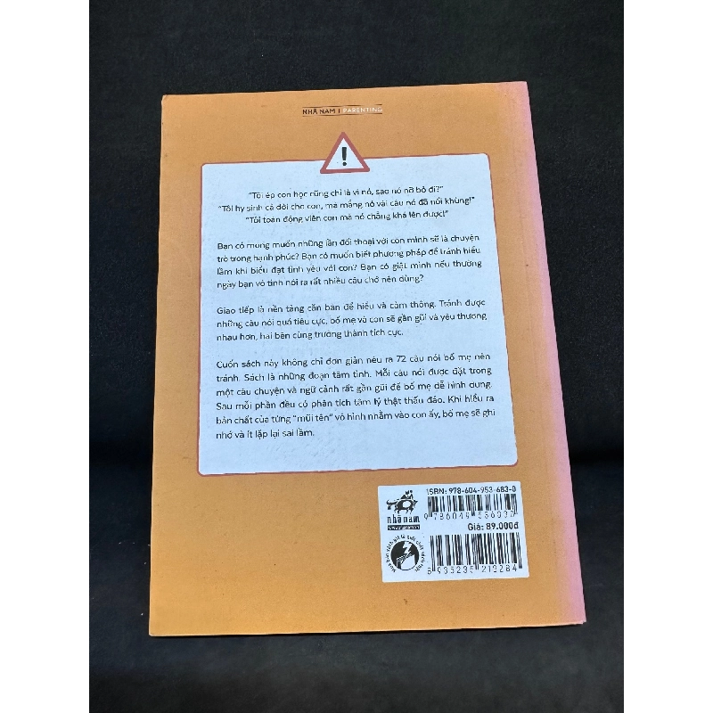 72 Điều Chớ Nói Với Con, Hà Hạo, Mới 90%, 2018 SBM0404 913700