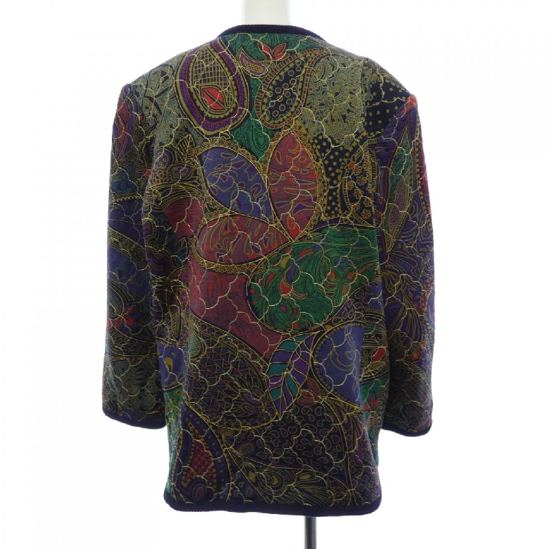 【Mã giảm giá】【Cổ điển】Áo khoác không cổ LEONARD 640034