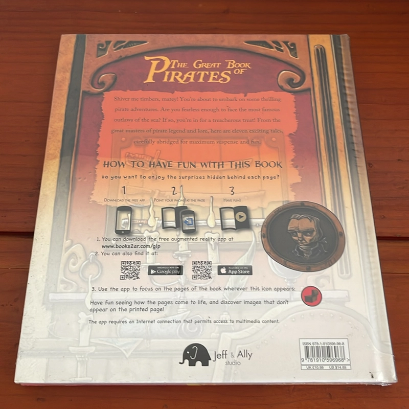 PICTURE BOOK The great book of pirates seal 534302