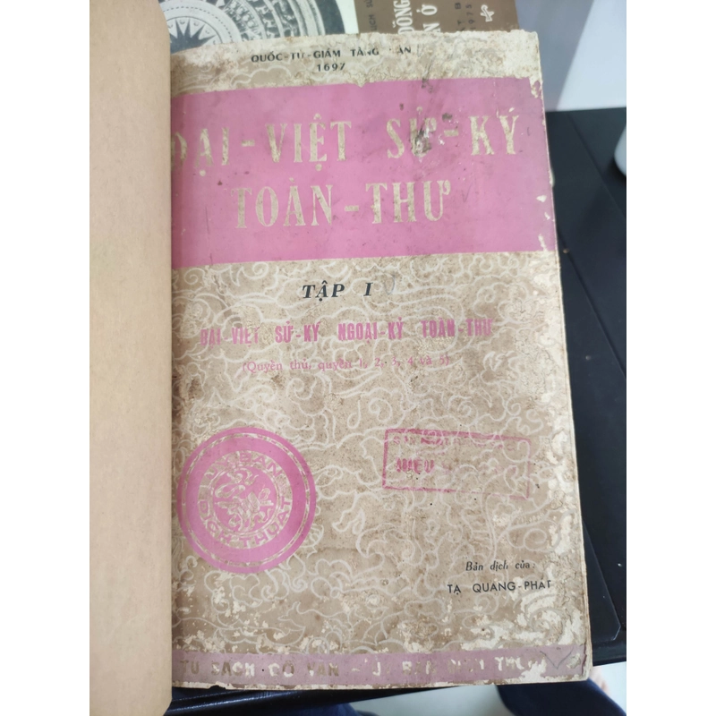 Đại Việt sử ký toàn thư - TẠ QUANG PHÁT 300286