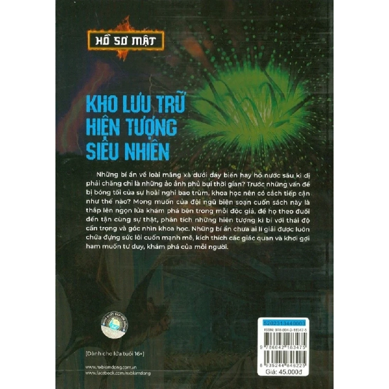 Hồ Sơ Mật - Kho Lưu Trữ Hiện Tượng Siêu Nhiên - Nhiều Tác Giả 285841