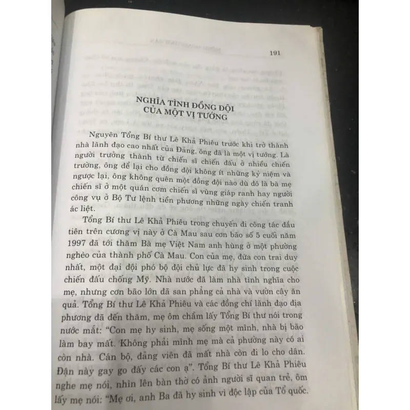Mênh mông tình dân - Thanh Phong - Chính trị, Tư liệu về Cố Tổng bí thư Lê Khả Phiêu 1045328