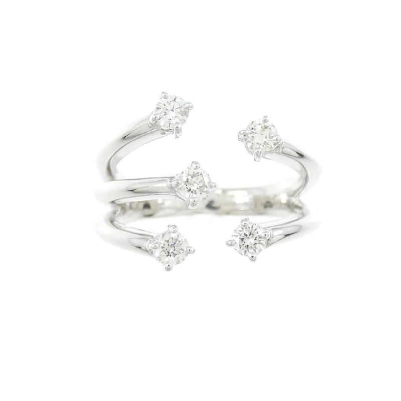 Nhẫn kim cương K18WG 0.25CT 670030