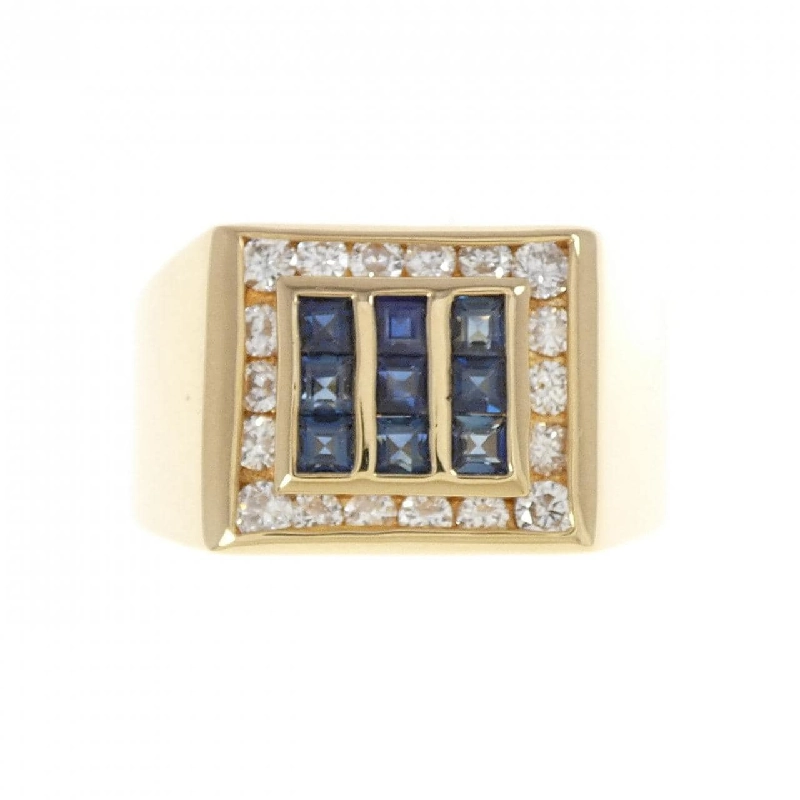 Nhẫn Sapphire K18YG 0.65CT 666317