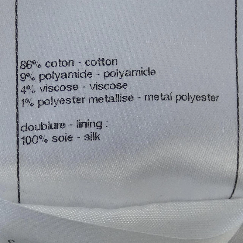 Áo khoác không cổ CHANEL METIERS D'ART P75234V66763 633412