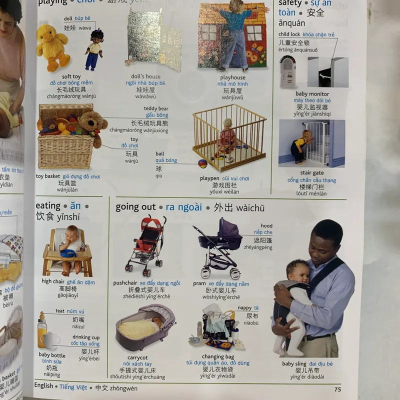 ENGLISH VIETNAMESE CHINESE TRILINGUAL DICTIONARY (TỪ ĐIỂN BA NGÔN NGỮ ANH VIỆT TRUNG) 688176