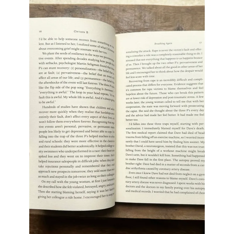 Option B - Sheryl Sandberg & Adam Grant 734647