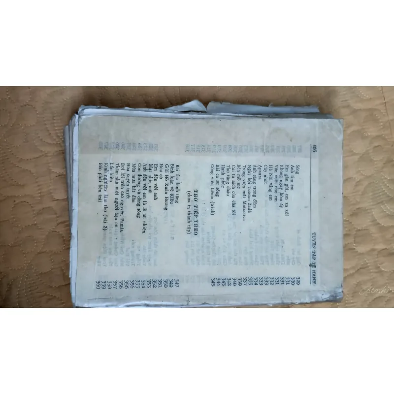 Tuyển tập Tế Hanh - Sách cổ 747527