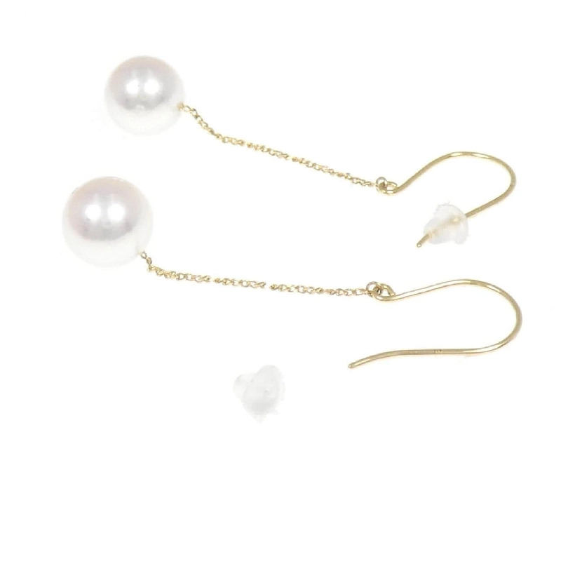 K18YG Ngọc trai Akoya Bông tai - Hàng hiệu Authentic 871984