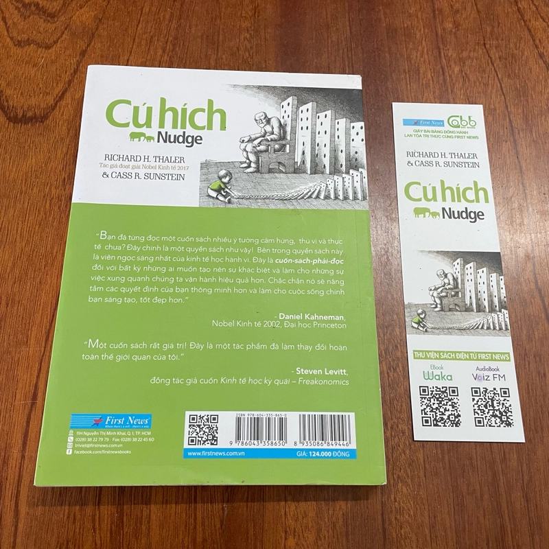 II Sách Kỹ Năng: Cú Hích _ Nudge - RICHARD H. THALER & CASS R. SUNSTEIN - 2022 476289
