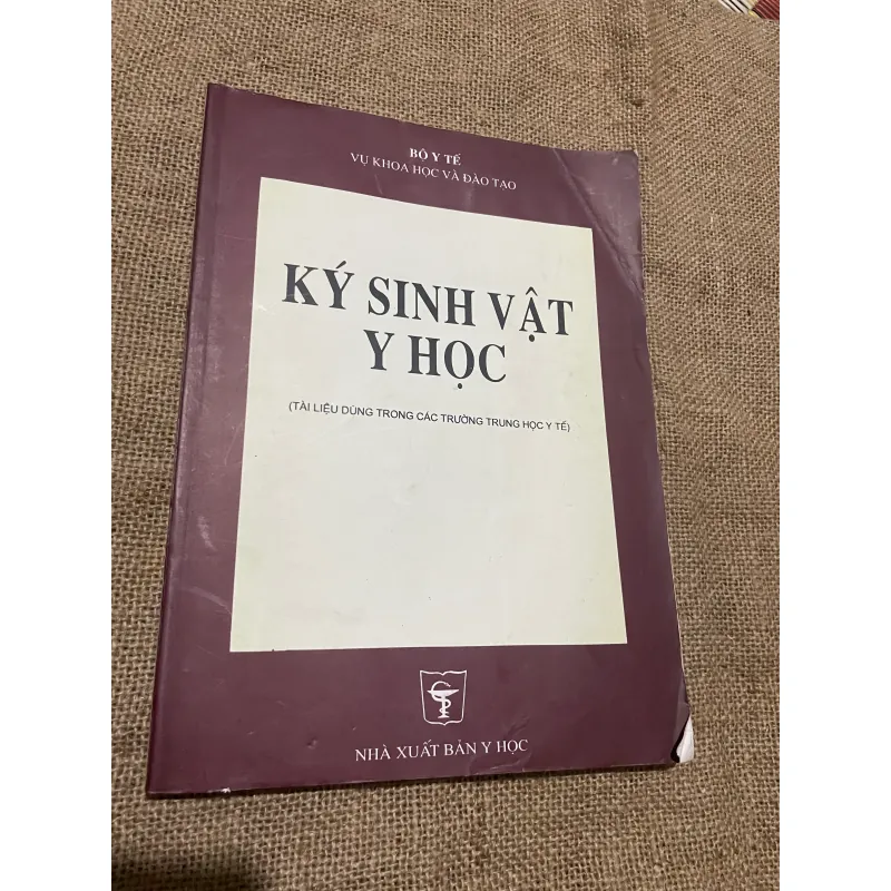 KÝ SINH VẬT Y HỌC (TÀI LIỆU DÙNG TRONG CÁC TRƯỜNG TRUNG HỌC Y TẾ), HƠN 200 TR KHỔ LỚN 569856