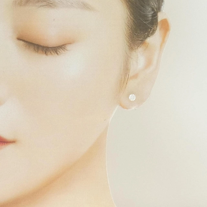 K18YG/ST Bông tai kim cương 0.310CT 0.315CT G SI2 EXT H&C - Hàng hiệu Chính hãng 874498