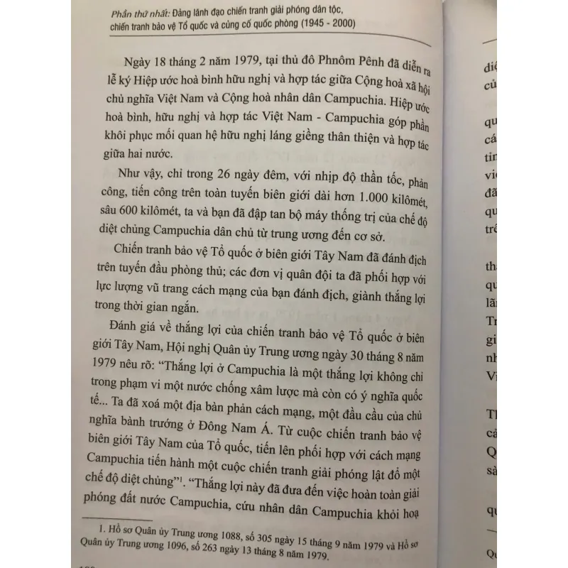 Tổng kết Đảng lãnh đạo Quân sự và Quốc phòng trong Cách mạng Việt Nam (1945 - 2000) 762808