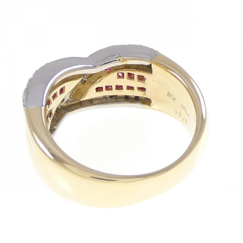 Nhẫn Ruby K18YG/PT900 1.24CT - Hàng hiệu Chính hãng 848138