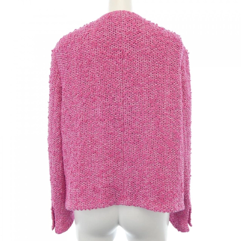 Áo khoác không cổ CHANEL P70041V42569 21C 631351