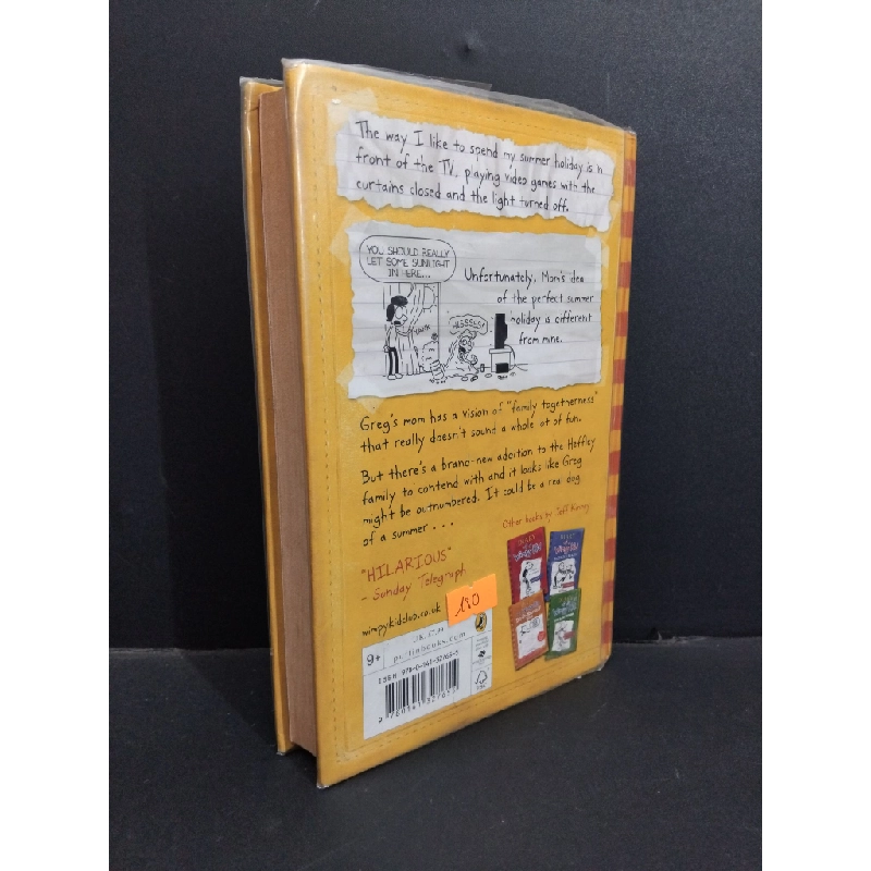 Diary of a wimpy kid Dog days (bìa cứng) mới 90% bẩn bìa, ố vàng HCM1712 Jeff Kinney NGOẠI VĂN 355206