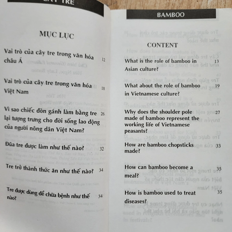 Cây tre | Hữu Ngọc chủ biên | song ngữ Anh Việt 542156