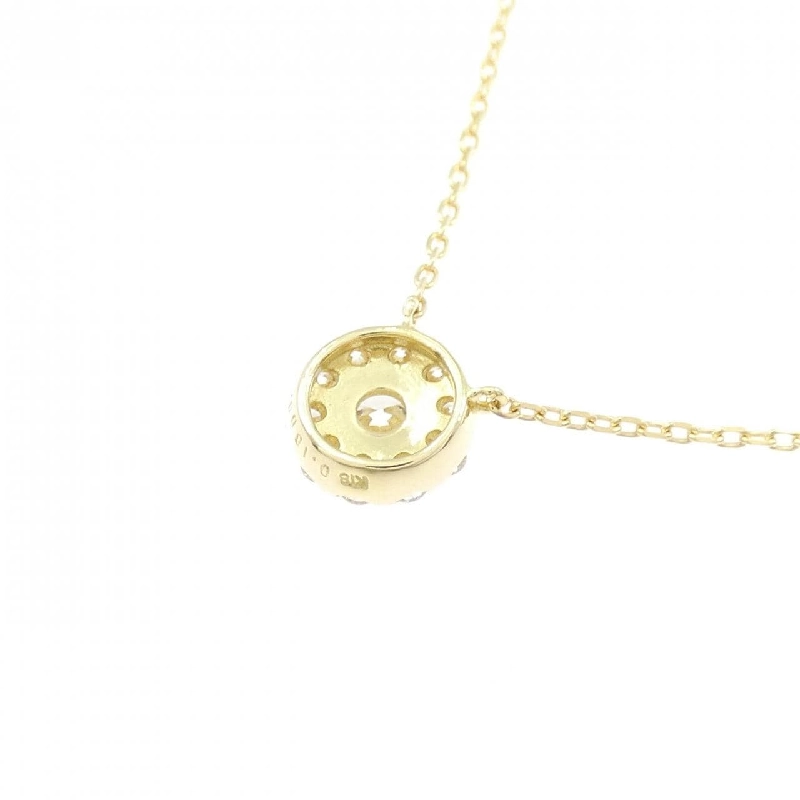 K18YG Dây chuyền kim cương 0.168CT - Hàng hiệu Chính hãng 858794