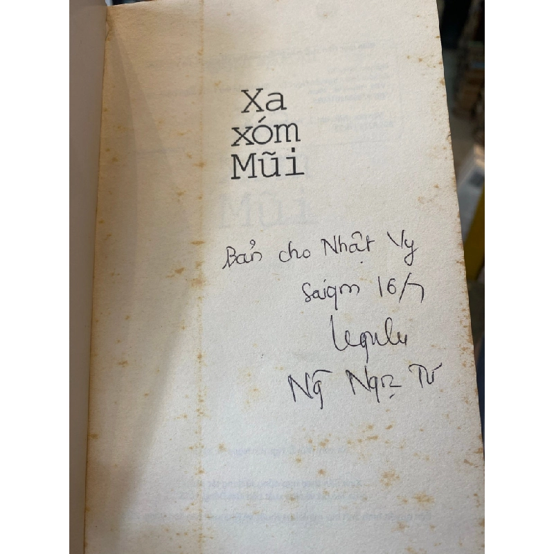Xa Xóm Mũi - Nguyễn Ngọc Tư 406499