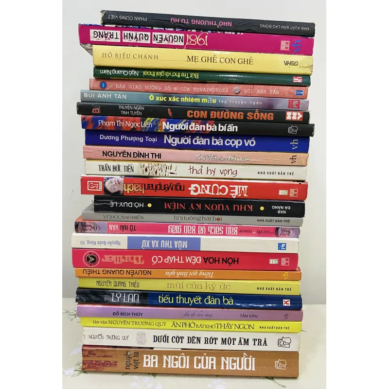 Combo văn học Việt Nam 666k/24 cuốn free ship 1031286