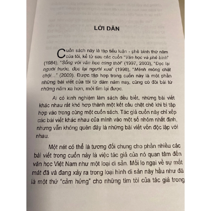 Tìm Lại Di Sản-Tác giả: Lại Nguyên Ân- Tiểu luận, phê bình - Sách lưu kho mới 95% 416319
