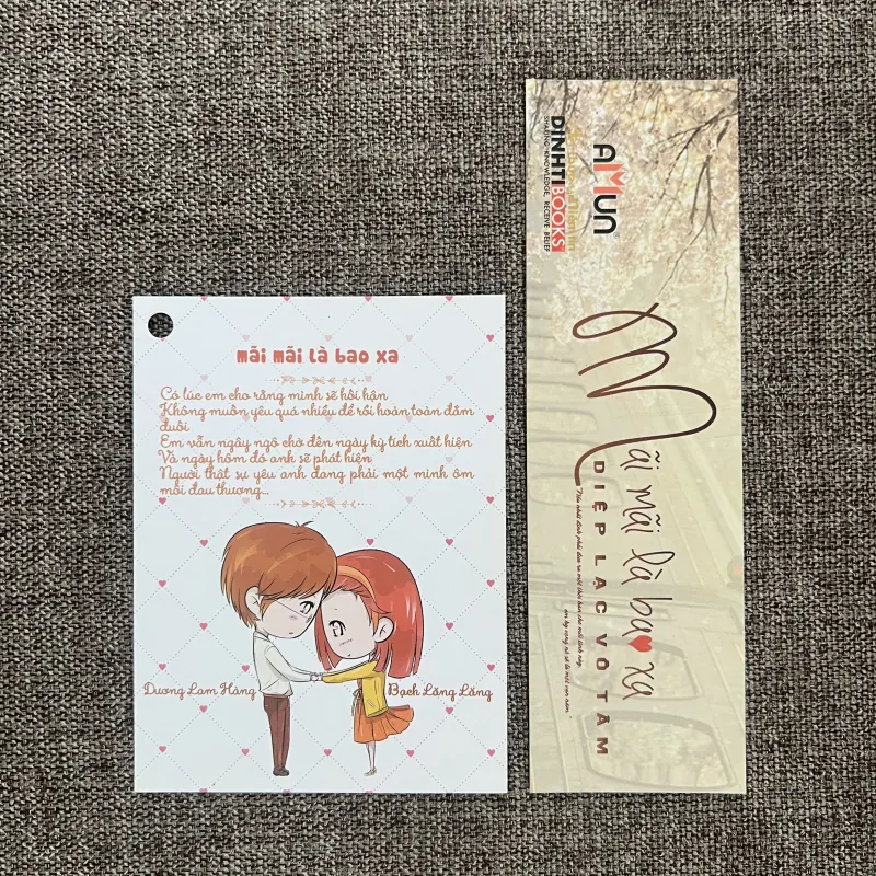 MÃI MÃI LÀ BAO XA (Kèm Postcard + Bookmark) - Diệp Lạc Vô Tâm 575571