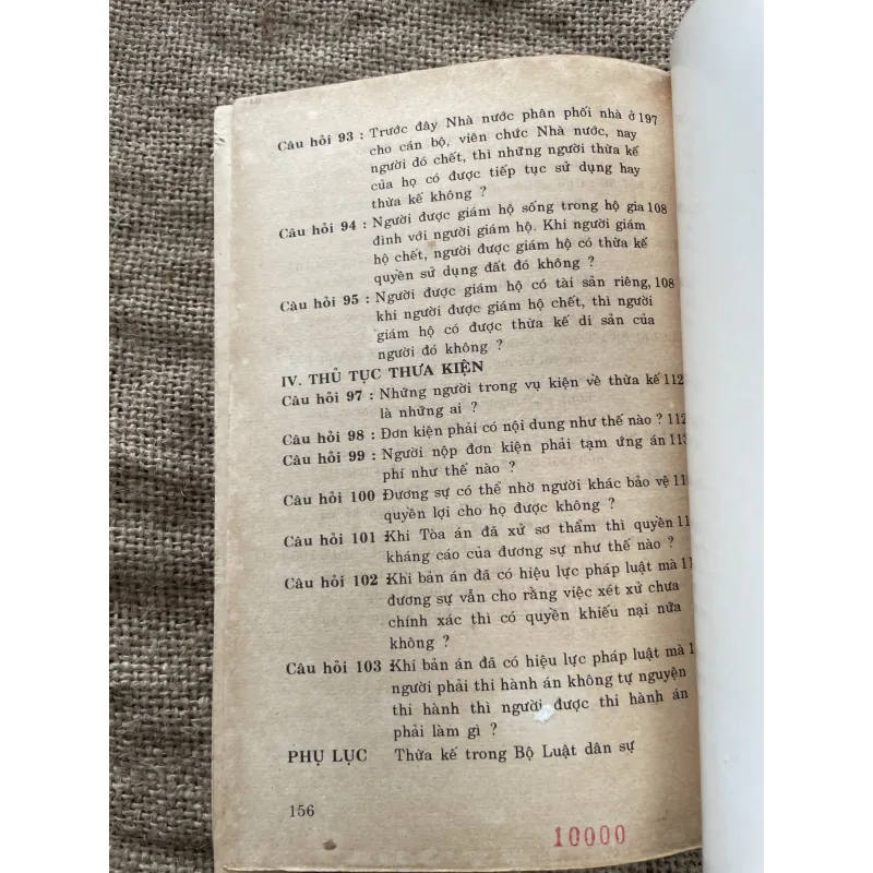 Hỏi đáp về luật thừa kế  937591