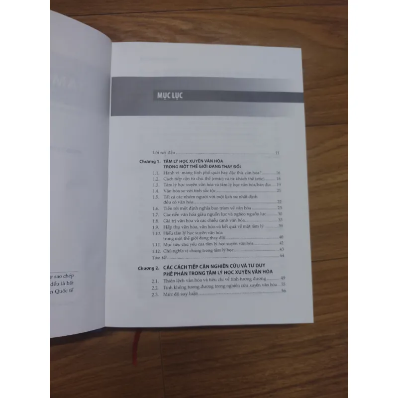 Sách: Tâm lý học xuyên văn hoá - TG: Knud S.Larsen - Lê Văn Hảo 729175
