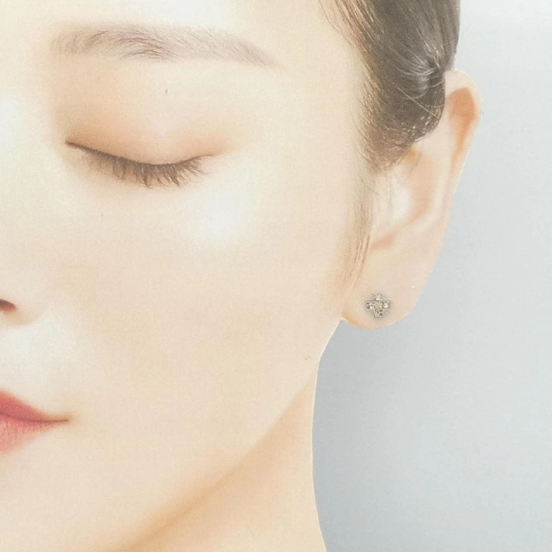 K18WG Bông tai kim cương - Hàng hiệu Authentic 868211