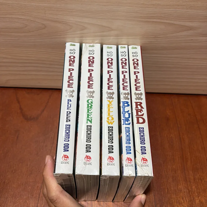 II Truyện tranh Hồ sơ One Piece (Red + Blue + Yellow + Green + Blue Deep) - NXB Kim Đồng 732532