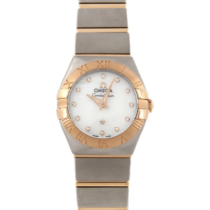 Đồng hồ Omega Constellation Brush RG Combo 12P 123.20.24.60.55.007 SSxPG Quartz - Hàng hiệu Chính hãng 876999